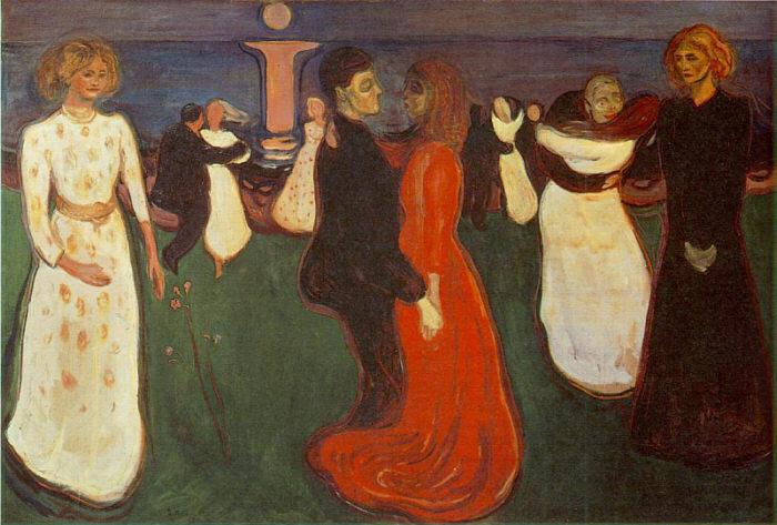 Edvard Munch The Dance of Life oil painting image
